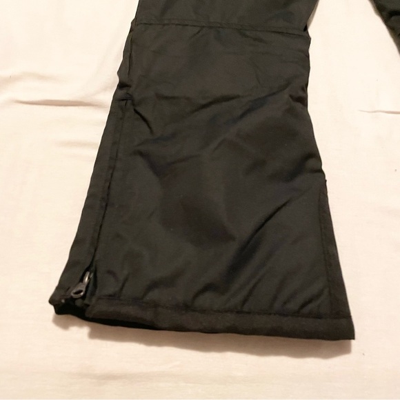 Women's Black Snow Bib Overalls - Picture 15 of 16